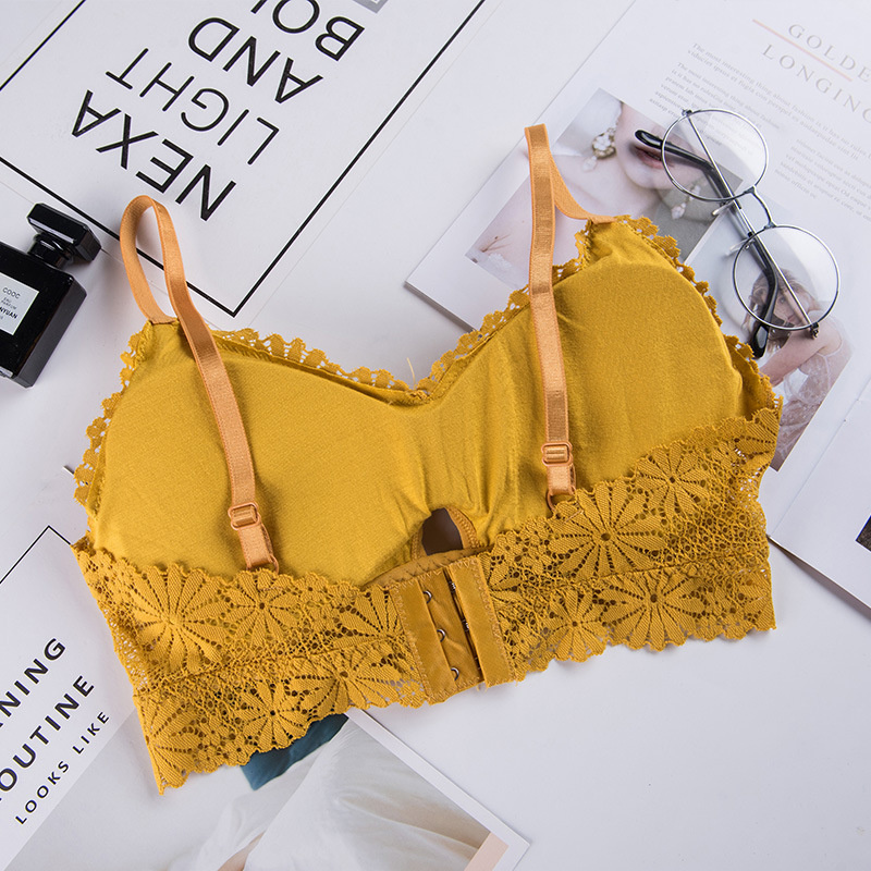 3D Sexy girl lace Lingerie Sea - огляд і ціна Bralette Triangle Set