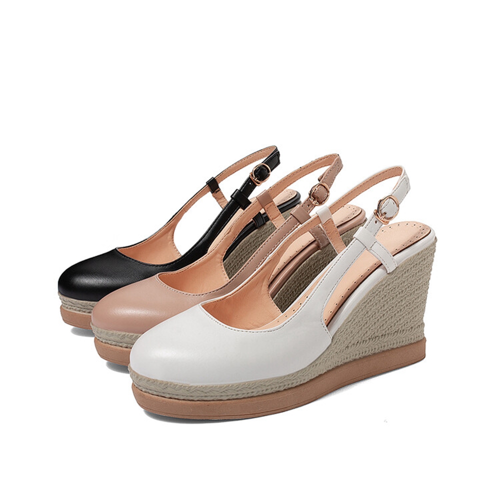Women's T‑Strap Wedge Sandals  - огляд і ціна Wedge Espadrille Women
