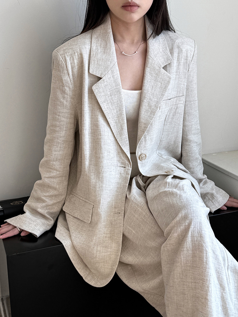 Autumn Hig-end Linen Material  - огляд і ціна Linen Pant Wide
