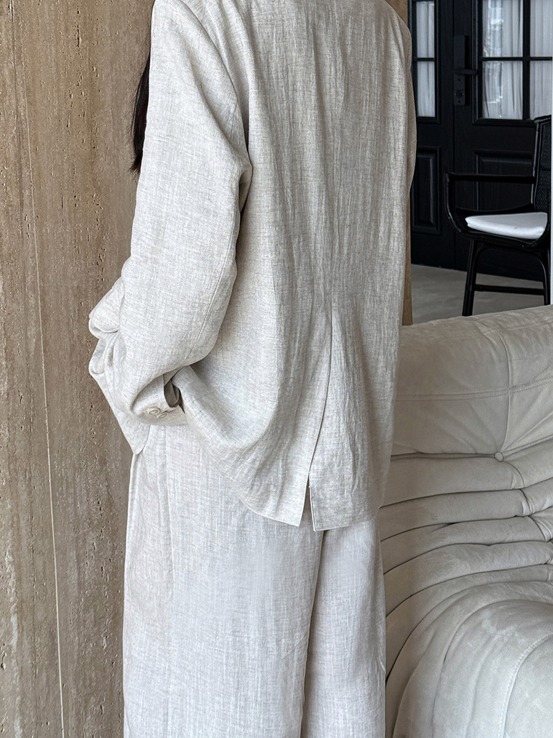 Autumn Hig-end Linen Material  - огляд і ціна Linen Pant Wide