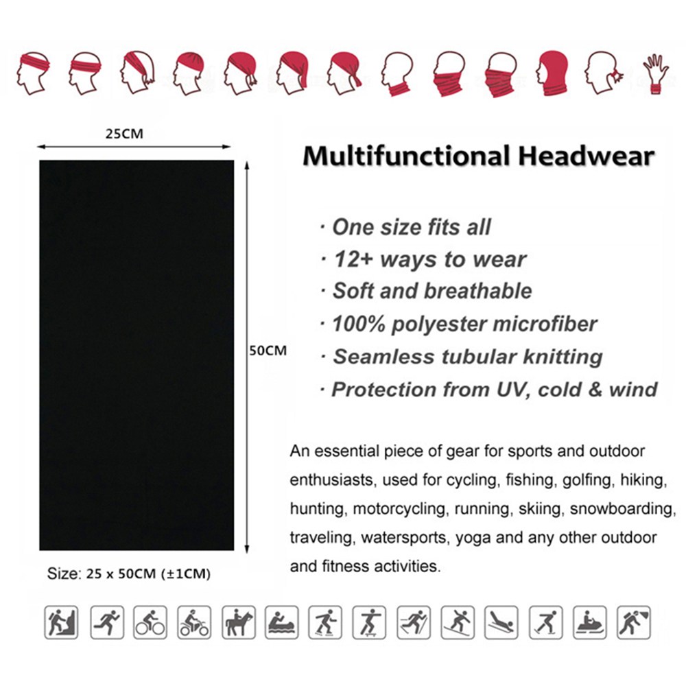 Seamless Solid Color Bandanas  - огляд і ціна Headband Summer Knit